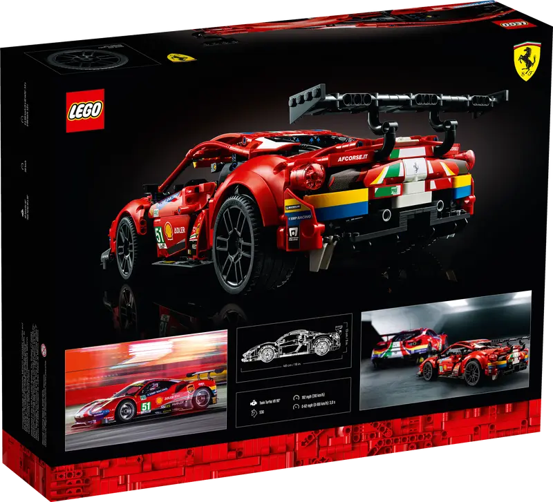 LEGO Technic Ferrari 488 GTE “AF Corse #51